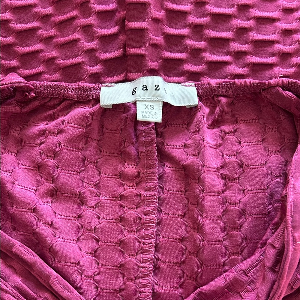 Gaze Women's Raspberry Textured Shapewear - Picture 3 of 3